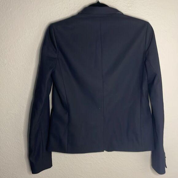 GAP blazers | GAP Academy navy long sleeve fitted blazer size 6 fully lined beau - Picture 2 of 10